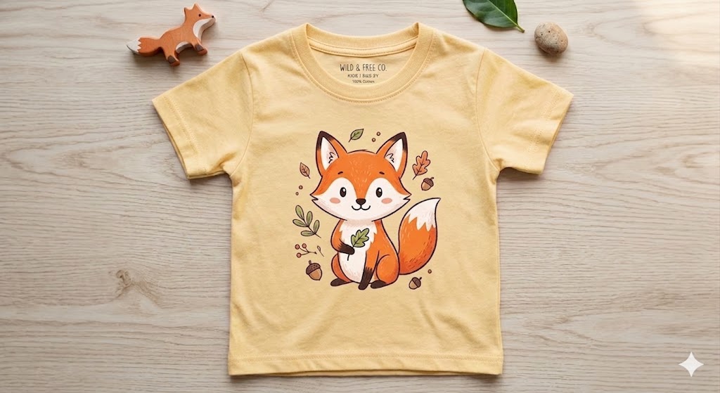 FoxTshirt MellowYellow - angle 01